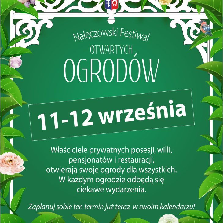 Nałęczowski Festiwal Otwartych Ogrodów – edycja jesienna