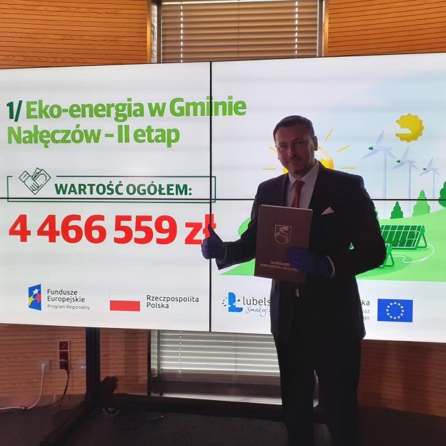 Eko-energia w Gminie Nałęczów – II etap