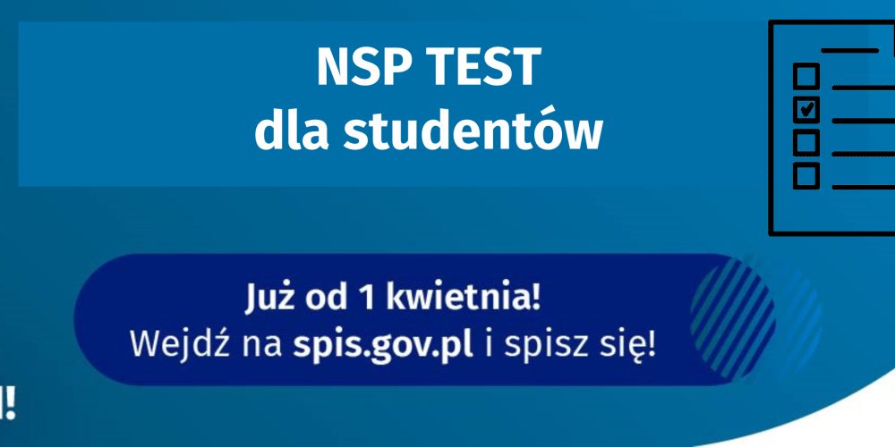 Konkurs NSP Test Student – test wiedzy o Narodowym Spisie Powszechnym 2021 dla studentów szkół wyższych
