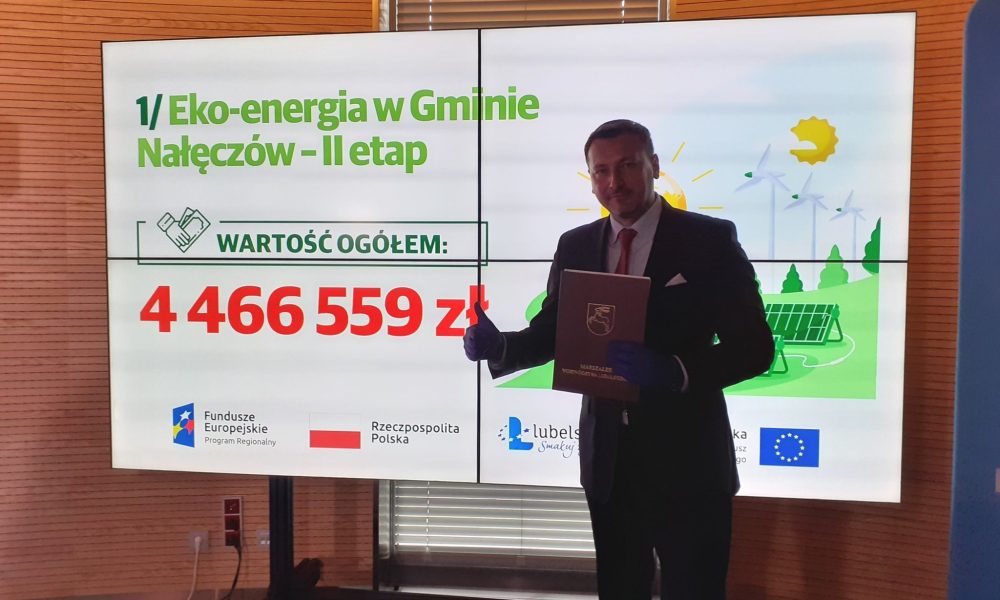 Eko-energia w Gminie Nałęczów – II etap