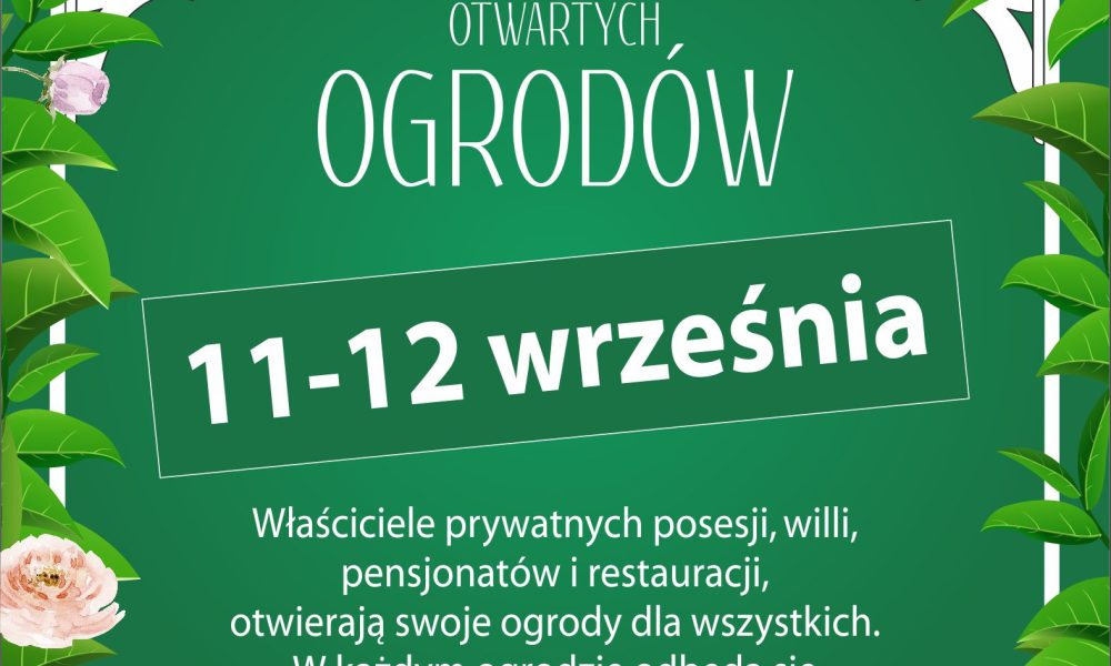 Nałęczowski Festiwal Otwartych Ogrodów – edycja jesienna