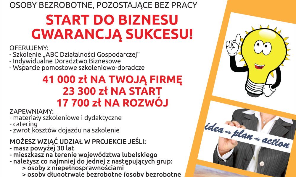 Projekt „Start do biznesu gwarancją sukcesu!”
